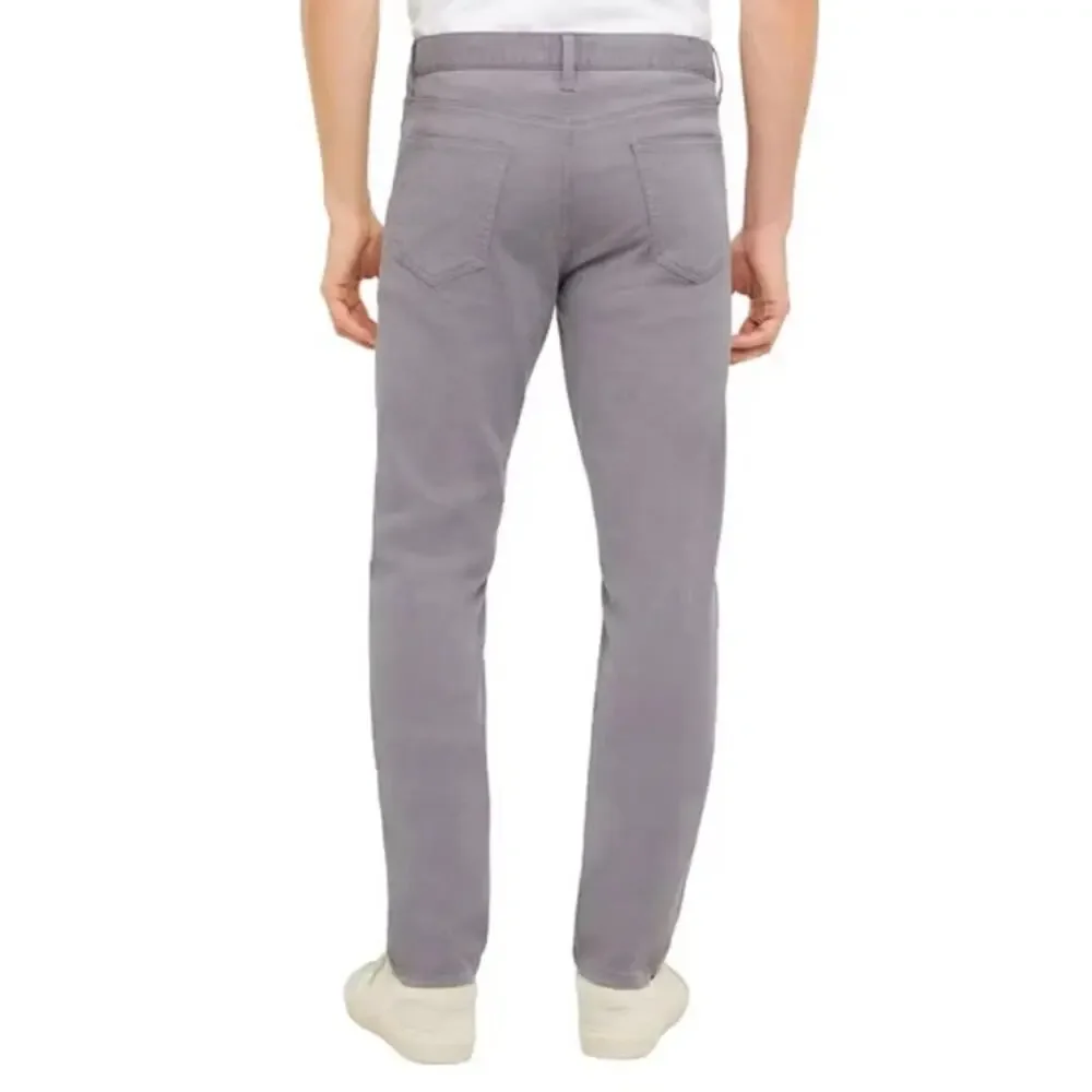 NWOT Banana Republic Gray 5-Pocket Twill Stretch Chino Pants Men's Size 36x34